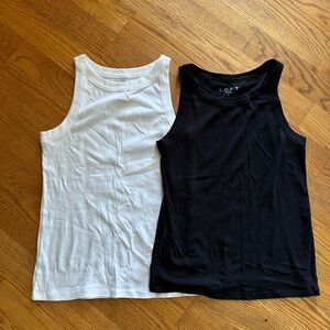 LOFT High-Neck Tank Top - Set of 2